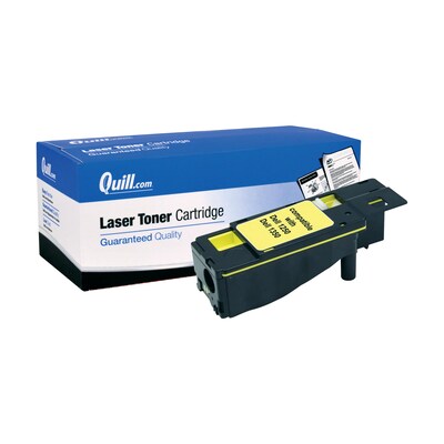Quill Brand Compatible Dell™ WM2JC (331-0779) Yellow Laser Toner Cartridge (100% Satisfaction Guaran