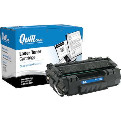 Quill Brand Remanufactured HP 49X (Q5949X) Black Extra High Yield Laser Toner Cartridge (100% Satisfaction Guaranteed)