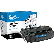 Quill Brand Remanufactured HP 49X (Q5949X) Black Extra High Yield Laser Toner Cartridge (100% Satisf