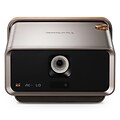 ViewSonic 4K UHD Projector with 2400 LED Lumens, USB-C, Bluetooth Speakers and Wi-Fi, Brown/Black (X