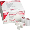 3M™ Transpore™ Surgical Tape; Single Use, 1 x 1.5 yds, 500 Rolls/Case