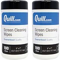 Buy a 2 Pack of Quill Brand® Screen/Monitor Cleaning Wipes for $13.99