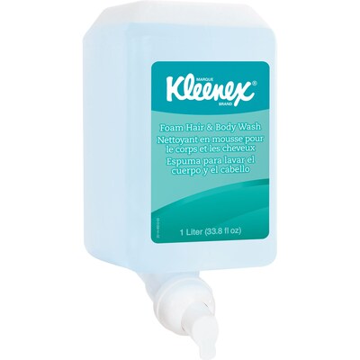 Kleenex® Luxury Foam Hair & Body Wash
