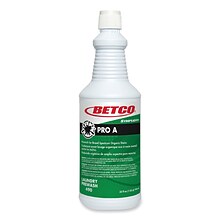 Betco Symplicity Pro A Prewash/Spotter, Citrus Scent, 32 oz Bottle, 6/Carton (BET4901600)