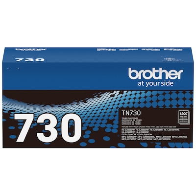 Brother TN 730 Black Standard Yield Toner Cartridge   (BRTTN730)