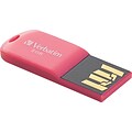 Verbatim® Store n Go® Micro USB 2.0 Flash Drive; 8GB, Pink