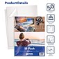 Better Office Products Photo Paper, Glossy, Self-Adhesive Sticky Back Paper, 8.5" x 11", 50 Sheets (32211-50PK)