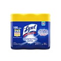 Lysol Disinfecting Wipes, Lemon and Lime Blossom, 35 Wipes/Canister, 3 Canisters/Pack (1920082159)