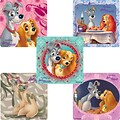 SmileMakers® Lady & The Tramp Stickers; 2-1/2”H x 2-1/2”W, 100/Roll