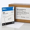 Quill® InkJet Address Labels; White, 8-1/2x11, 100 Labels, Comparable to Avery 8165