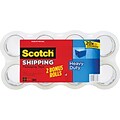Scotch® Heavy-Duty Shipping Tape; Clear,  1.88 x 54.6 Yds
