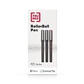 TRU RED™ Rollerball Pens, Fine Point, Assorted Colors, 3/Pack (TR58251)