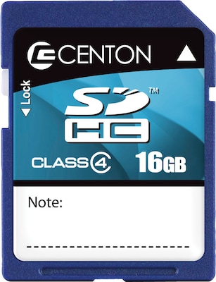 Centon SDHC™ Memory Card, Class 4; 16GB