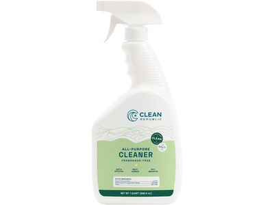 Clean Republic All-Purpose Cleaner, 32 Fl. Oz., 12/Carton (CH837)