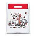 Medical Arts Press® Dental Non-Personalized Large 2-Color Supply Bags; Smile Team in Meadow