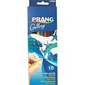 Prang Gallery Watercolor Pencils, Assorted Colors, 10/Pack (DIX23650)