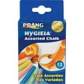 Prang School Chalk, Assorted, 12/Box (DIX61400)