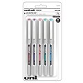 uni-ball VISION Rollerball Pens, Fine Point, Assorted Colors Ink, 5/Pack (60381)