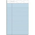 TOPS Prism Notepad, 5 x 8, Narrow Ruled, Assorted, 50 Sheets/Pad, 6 Pads/Pack (TOP63016)