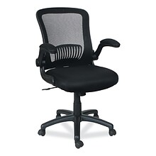 Alera® EB-E Series Height Adjustable Arm Mesh Swivel Computer and Desk Chair, Black (ALEEBE4217)