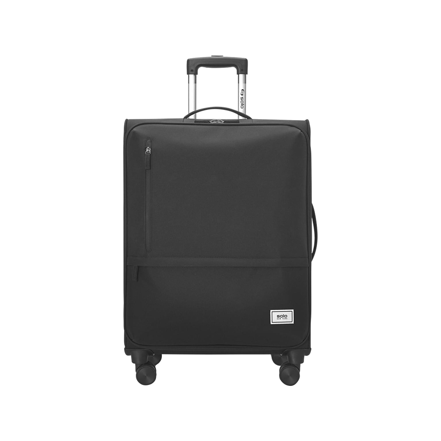 Solo New York Re:treat 26 Carry-On Suitcase, 4-Wheeled Spinner, Black (UBN931-4)