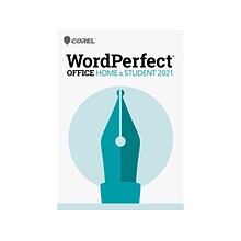 Corel WordPerfect Office Home & Student 2021 for 1 User, Windows, Download (ESDWP2021HSEF)