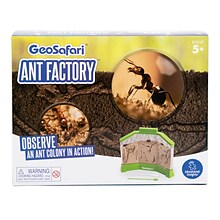Educational Insights GeoSafari Ant Factory, Observe Live Ants (voucher included to order free ants)