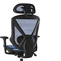 Staples® FlexFit Dexley Ergonomic Mesh Swivel Task Chair, Blue (UN59375)