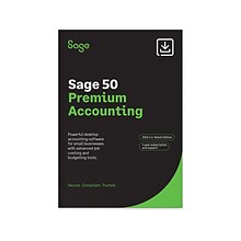 Sage 50 Premium Accounting 2024 for 3 Users, Windows, Download (SAG303800V039)