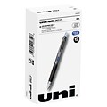 uniball 207 Retractable Gel Pens, Ultra Micro Point, 0.38mm, Blue Ink, 12/Pack (1790923)
