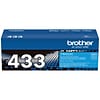 Brother TN-433 Cyan High Yield Toner Cartridge, Print Up to 4,000  Pages
