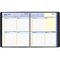 2024-2025 AT-A-GLANCE QuickNotes 8" x 10" Academic Weekly & Monthly Planner, Faux Leather Cover, Black (76-11-05-25)