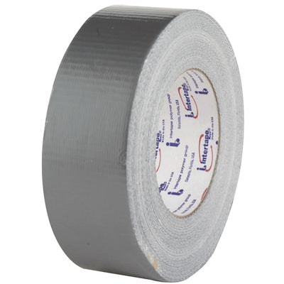 Intertape® Duct Tape, Grey, 2w x 60 yds