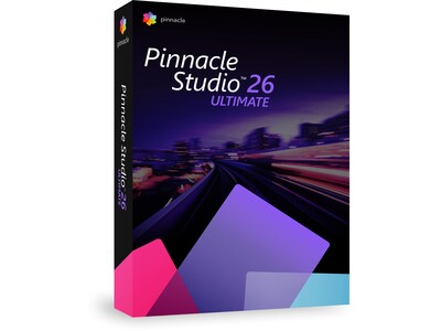 Corel Pinnacle Studio 26 Ultimate for 1 User, Windows, Download ( ESDPNST26ULML)