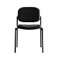HON Scatter Stacking Guest Chair, Black SofThread Leather (BSXVL606SB11)