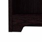 Bush Furniture Cabot 66"H 5-Shelf Bookcase with Adjustable Shelves, Espresso Oak (WC31866)