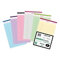 Roaring Spring Paper Products Enviroshades Notepad, 5 x 8.25, Legal Ruled, 6/Pack (74220)