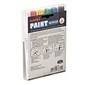 uni PAINT PX-20 Oil-Based Marker, Medium Tip, Assorted Colors, 6/Set (63630)