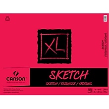 Canson 18 x 24 Tape Bound Sketch Pad, 125 Sheets/Pad (27694)