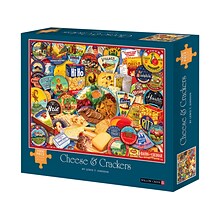 Willow Creek Cheese & Crackers 1000-Piece Jigsaw Puzzle (48826)