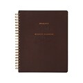 2024-2025 AT-A-GLANCE Signature 8.5 x 11 Academic Weekly & Monthly Planner, Faux Leather Cover, Di
