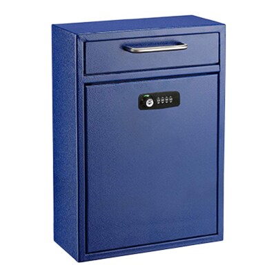 AdirOffice Drop Box, Blue (631-04-BLU-KC-PKG)