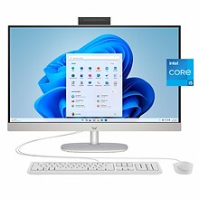 HP 27 All-in-One Desktop Computer, Intel Core i5-1335U, 8GB Memory, 265GB SSD (27-CR0006)