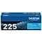 Brother TN-225 Cyan High Yield Toner Cartridge, Print Up to 2,200 Pages (TN225C)