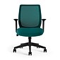 Staple® Essentials Ergonomic Fabric Swivel Task Chair, Teal (UN60410)