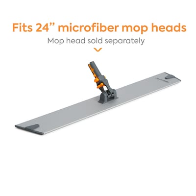 Coastwide Professional™ 22" Microfiber Wet Mop Frame, Aluminum (CW58014)