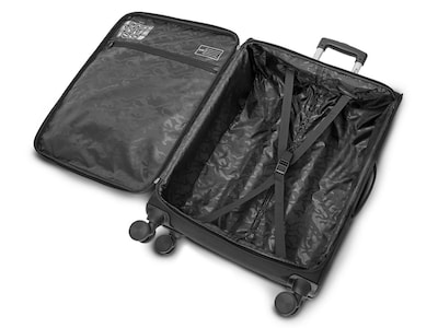 Solo New York Re:treat 26" Carry-On Suitcase, 4-Wheeled Spinner, Black (UBN931-4)