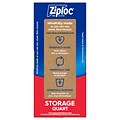 Ziploc Medium Storage Bags, 1 Qt., 80/Box (314471)