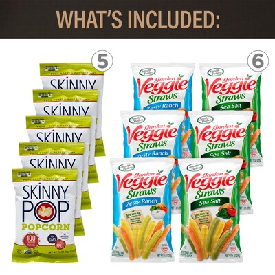 Break Box Pros Healthy Snack Mix, Variety, 37/Box (700-00005)