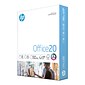 HP Office20 8.5" x 11" Multipurpose Paper, 20 lbs., 92 Brightness, 500 Sheets/Ream (HPC8511)